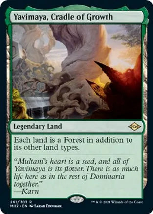 Yavimaya, Cradle of Growth Rare