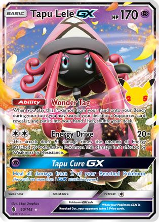 Tapu Lele GX 60/25 - Celebrations Classic Collection Holofoil