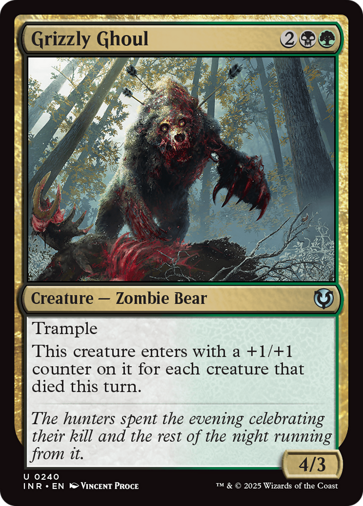 Grizzly Ghoul (-240) - Innistrad Remastered Foil