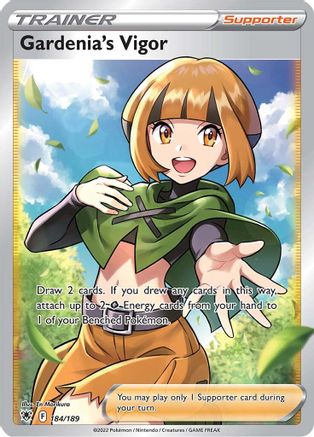 Gardenia's Vigor (Full Art) 184/189 - SWSH10 Astral Radiance Holofoil