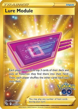 Lure Module (Secret) 88/78 - Pokemon GO Holofoil