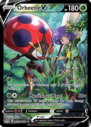 Orbeetle V TG12/30 - SWSH11 Lost Origin Trainer Gallery Holofoil
