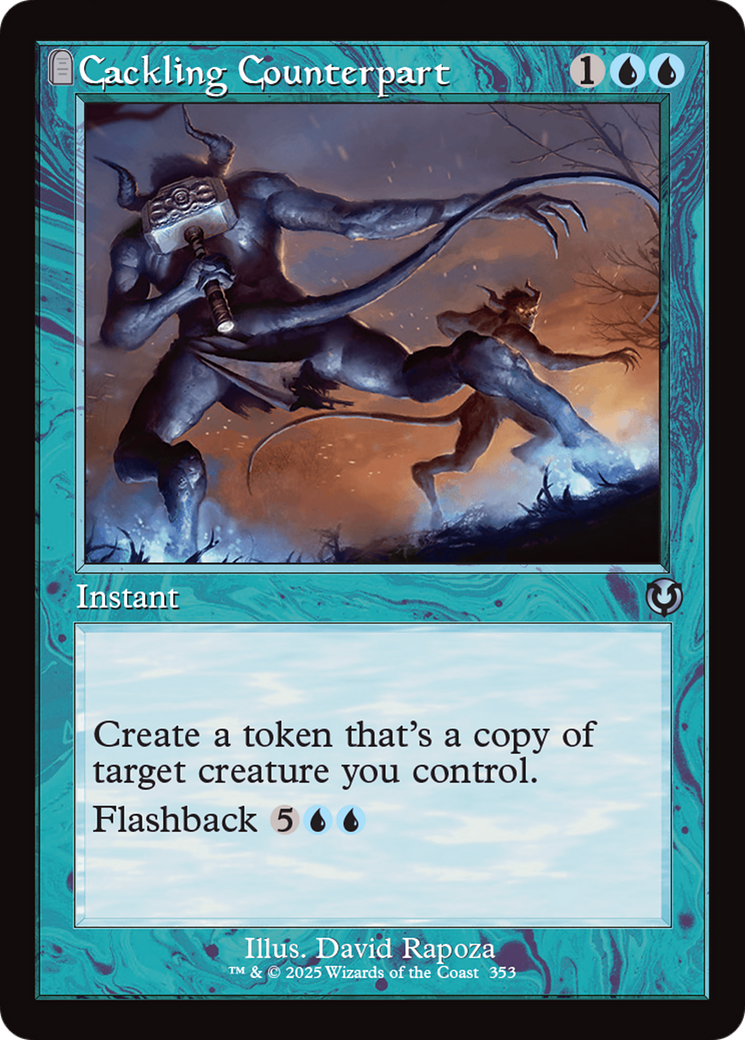 Cackling Counterpart (Retro Frame) (-353) - Innistrad Remastered Foil