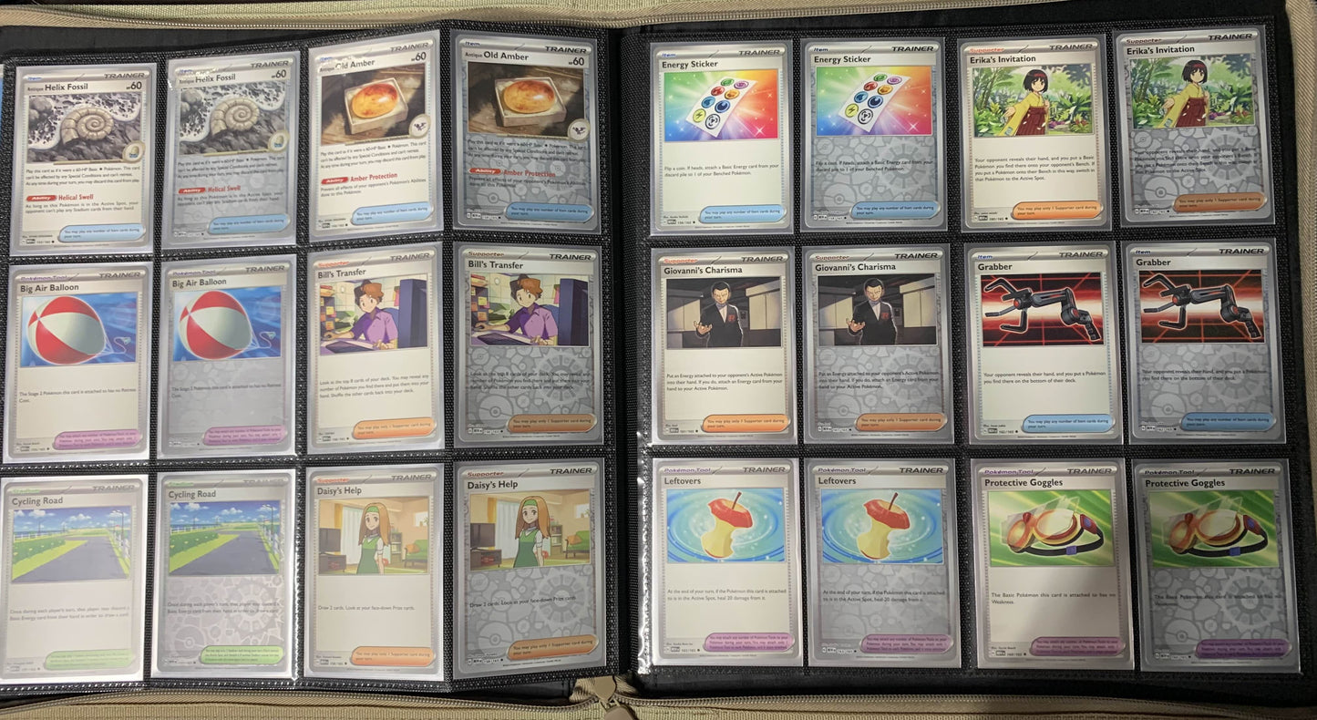 Pokemon - English Scarlet & Violet 151 Master Set Binder