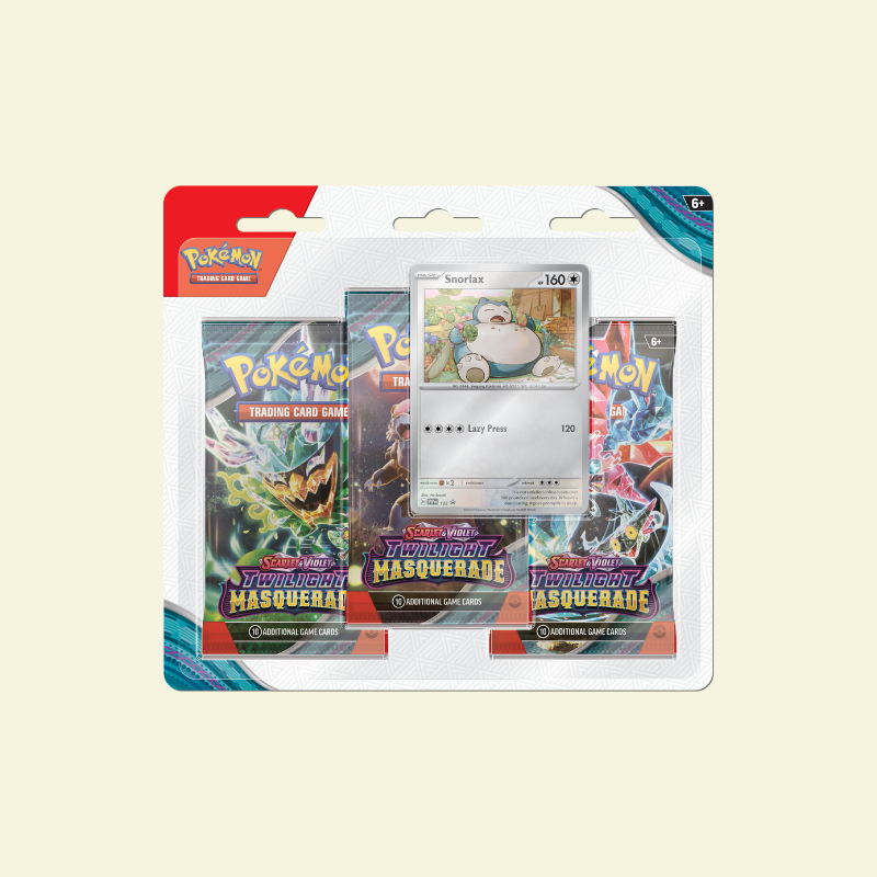 Pokemon - Twilight Masquerade 3 Pack Blister