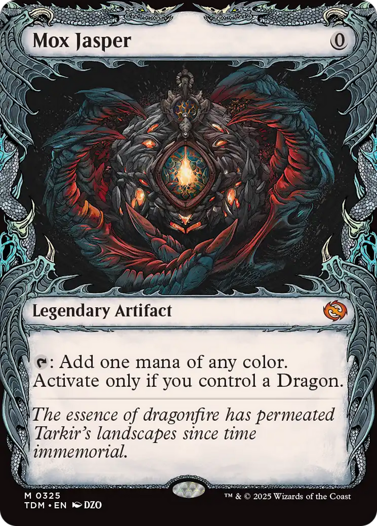 Mox Jasper (Showcase) (TDM-325) - Tarkir: Dragonstorm