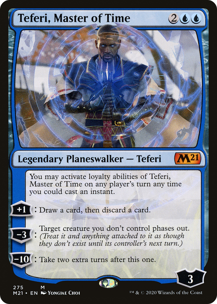 Teferi, Master of Time (M21-275) - Core Set 2021 Foil