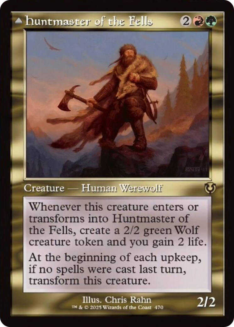 Huntmaster of the Fells (Retro Frame) (-470) - Innistrad Remastered