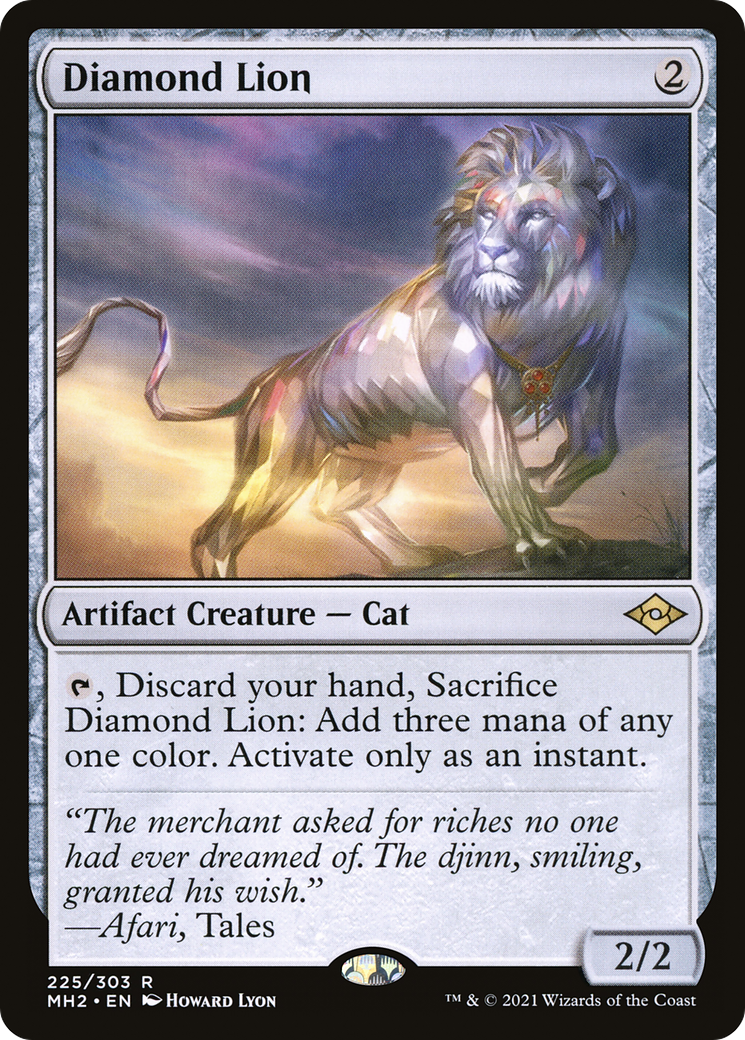 Diamond Lion (MH2-225) - Modern Horizons 2