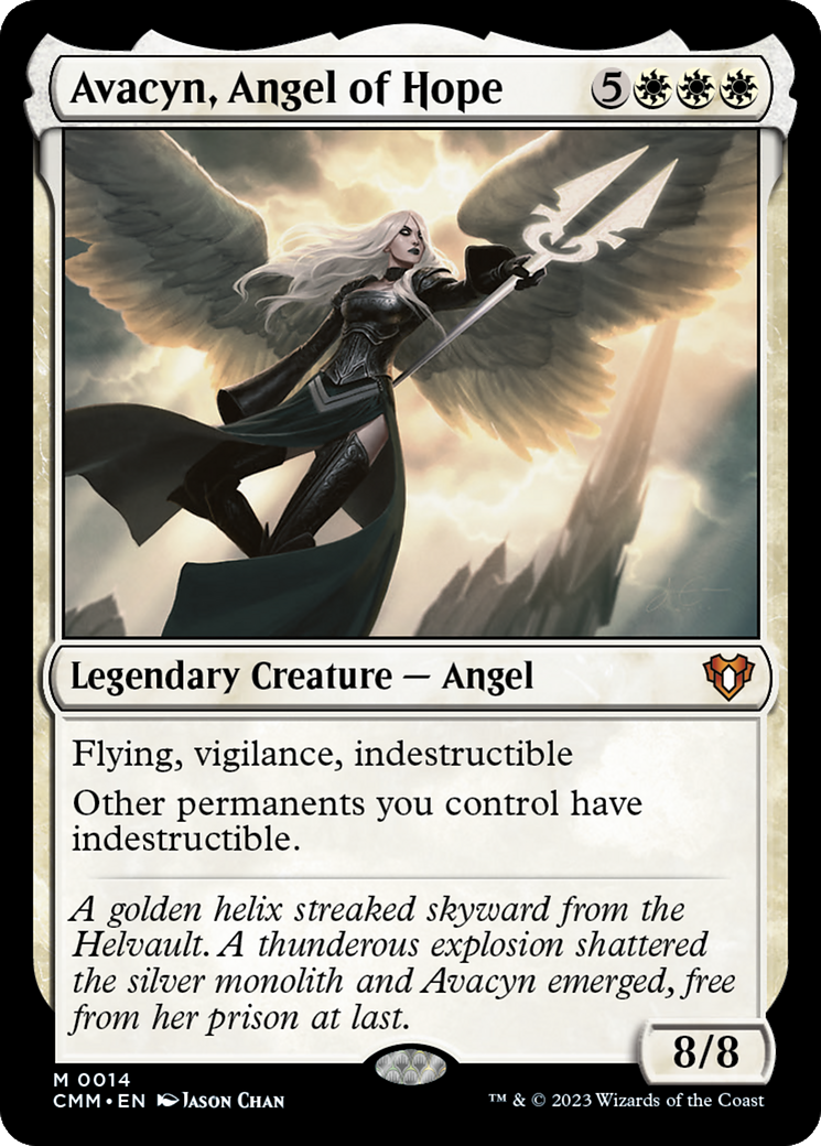 Avacyn, Angel of Hope (CMM-014) - Commander Masters
