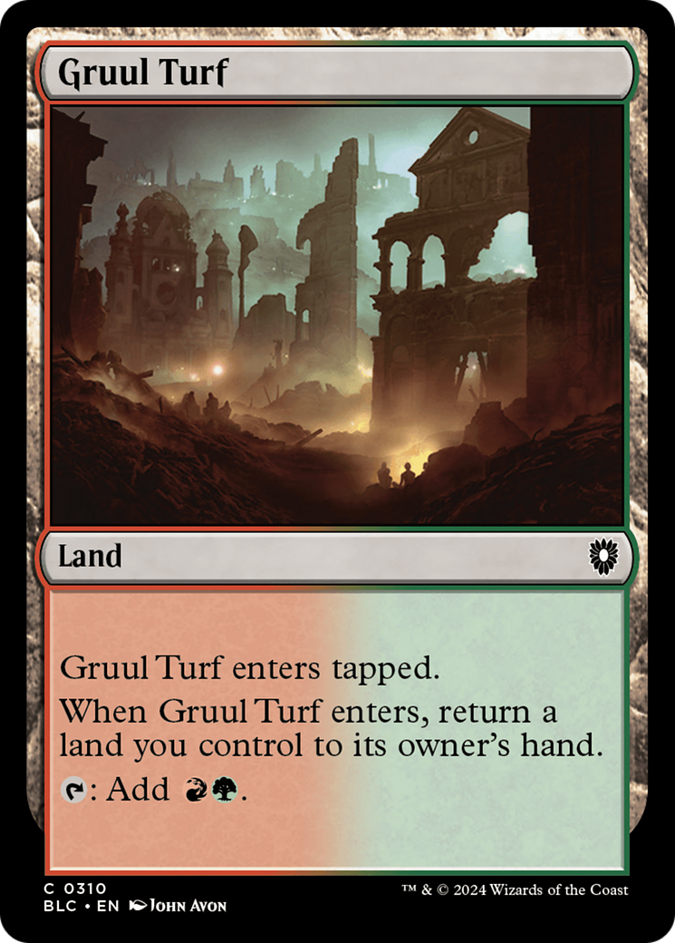 Gruul Turf (BLC-310) - Bloomburrow Commander