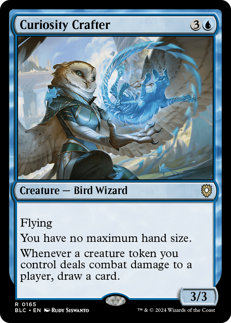 Curiosity Crafter (BLC-165) - Bloomburrow Commander