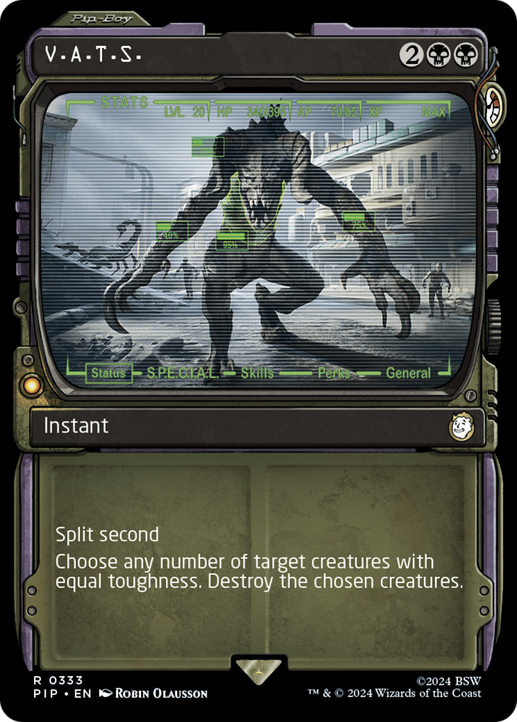 V.A.T.S. Showcase Surge Foil