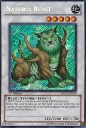 Naturia Beast (HA02-EN026) - Hidden Arsenal 2 1st Edition