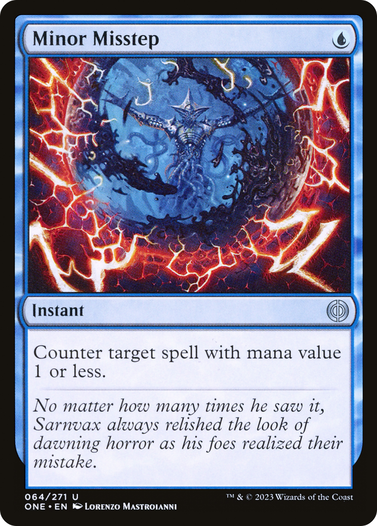 Minor Misstep Base Foil 64