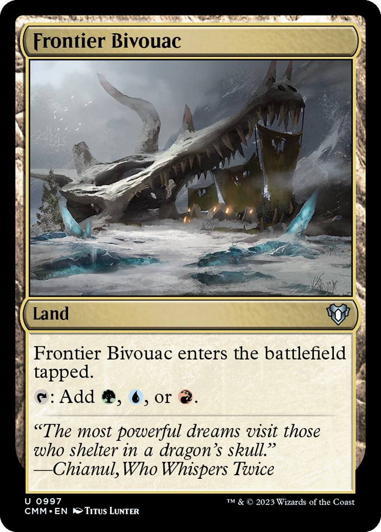 Frontier Bivouac (CMM-997) - Commander Masters