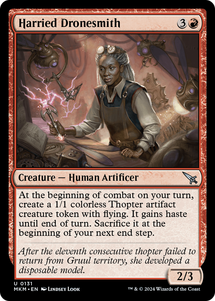 Harried Dronesmith Foil