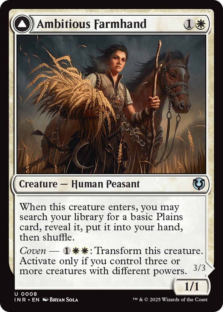 Ambitious Farmhand (-008) - Innistrad Remastered