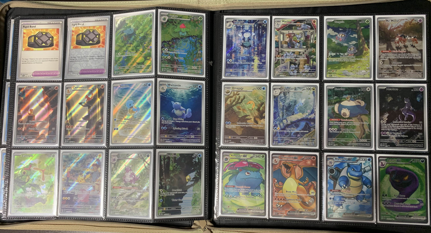 Pokemon - English Scarlet & Violet 151 Master Set Binder