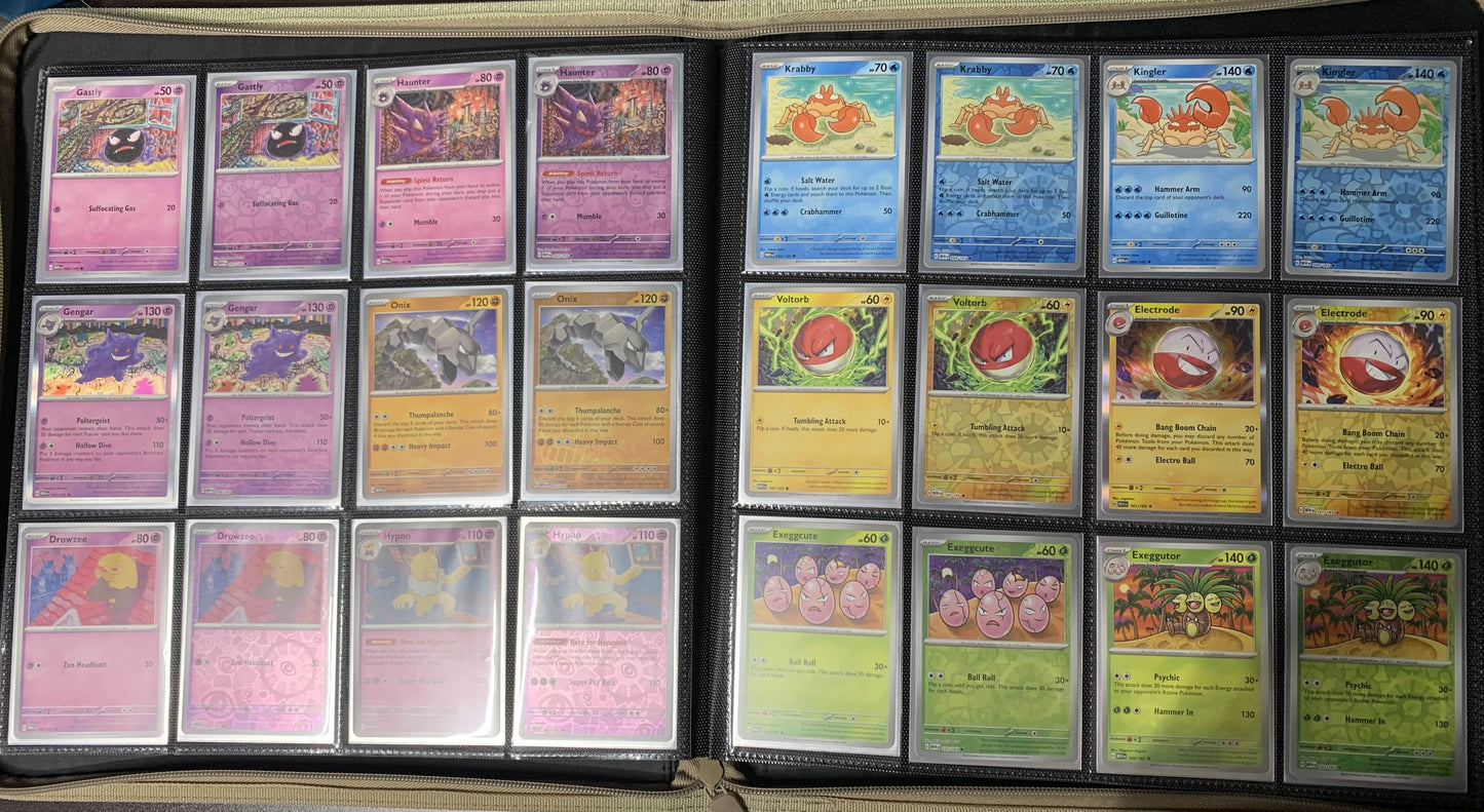Pokemon - English Scarlet & Violet 151 Master Set Binder
