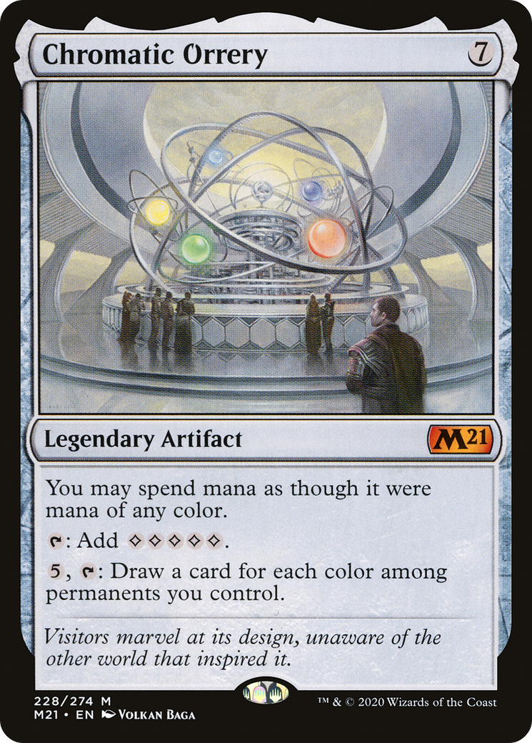 Chromatic Orrery Foil