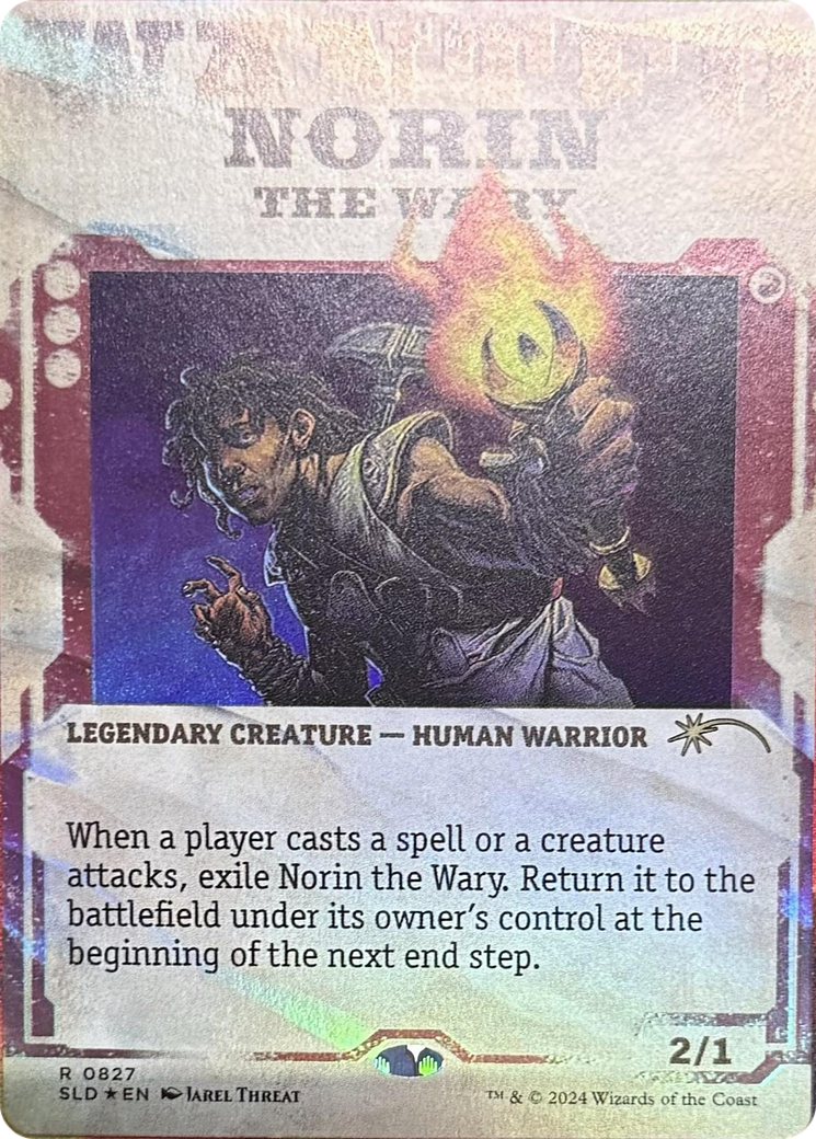 Norin the Wary // Norin the Wary (SLD-827) - Secret Lair Drop (Borderless)