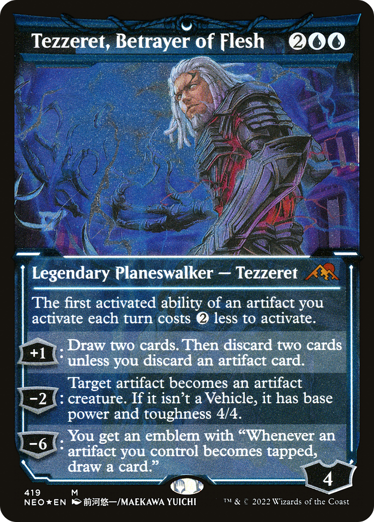 Tezzeret, Betrayer of Flesh (Foil-etched)