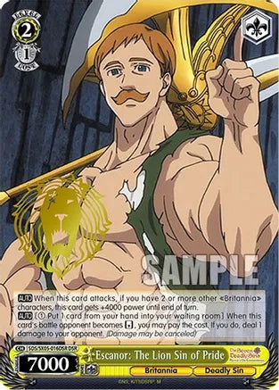 Escanor: The Lion Sin of Pride (DSR)