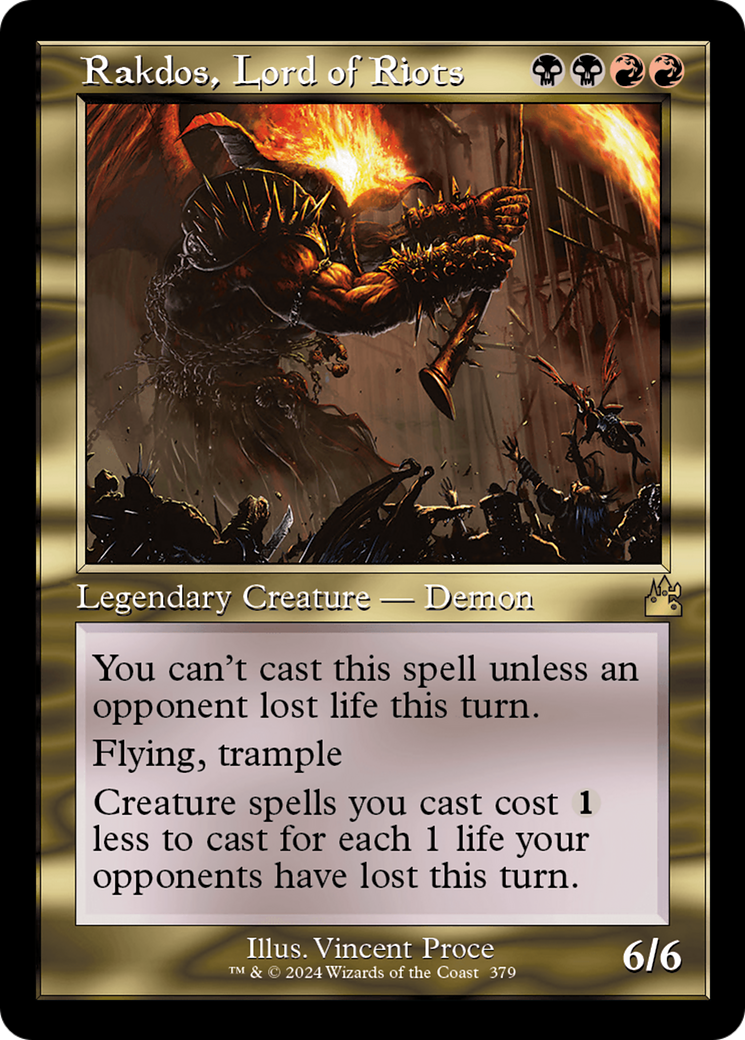 Rakdos, Lord of Riots Retroframe