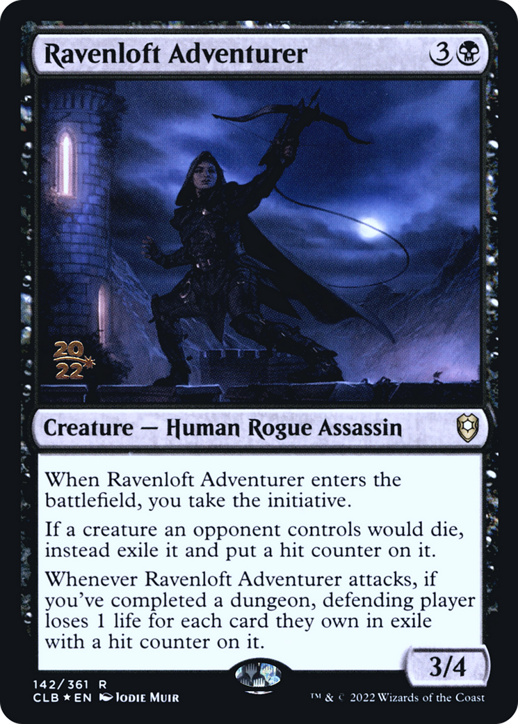 Ravenloft Adventurer (PRE-142S) - Battle for Baldur's Gate Promos Foil