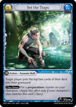 Set The Traps Foil