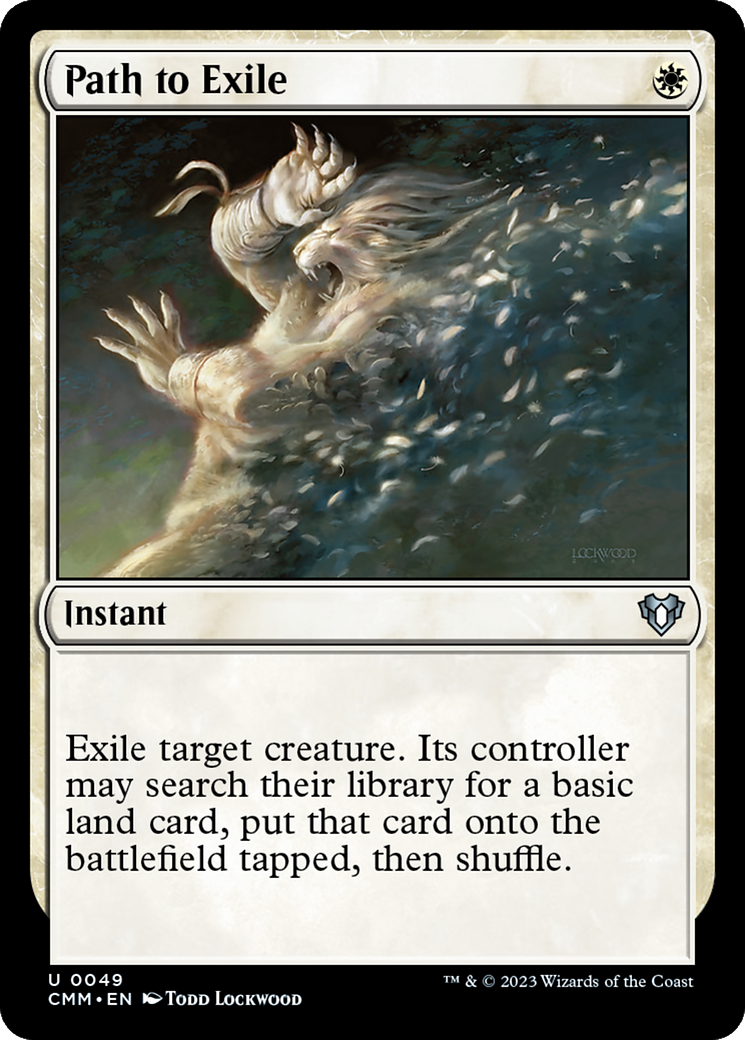 Path to Exile (CMM-049) - Commander Masters Foil
