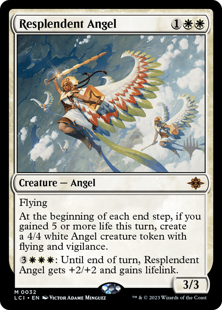 Resplendent Angel Promo Pack Stamped