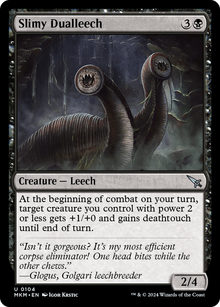 Slimy Dualleech Foil