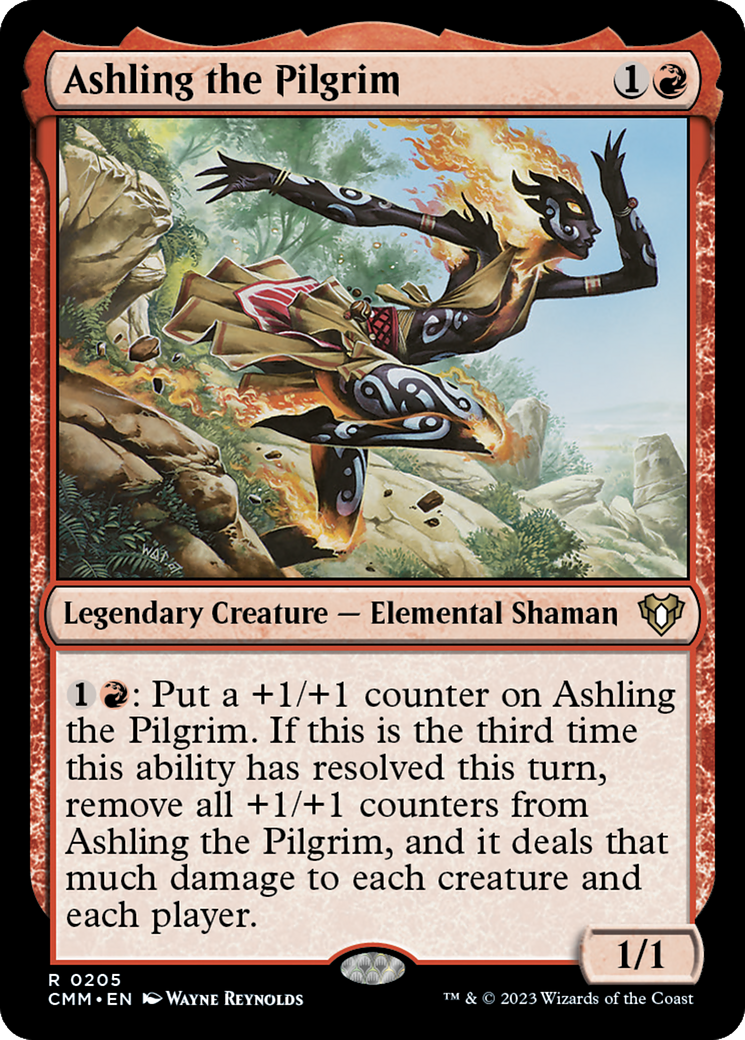 Ashling the Pilgrim (CMM-205) - Commander Masters