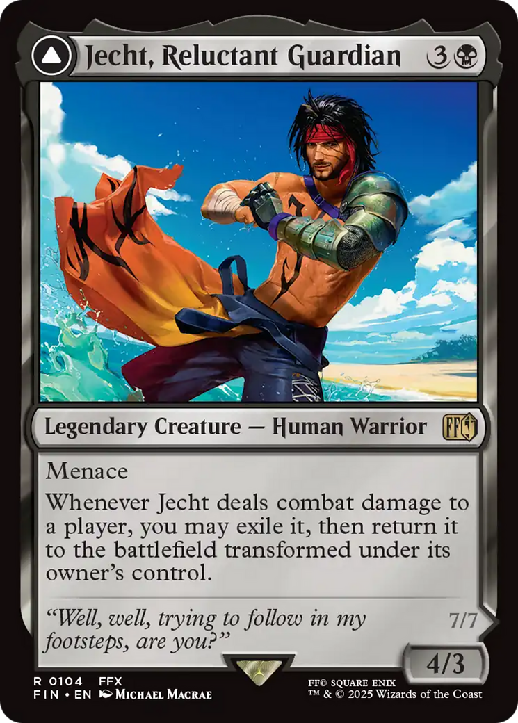 Jecht, Reluctant Guardian (FIN-104) - FINAL FANTASY Foil