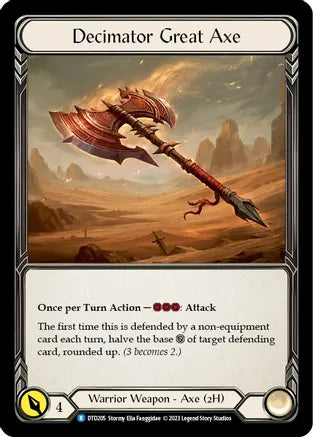 Decimator Great Axe (Cold Foil)