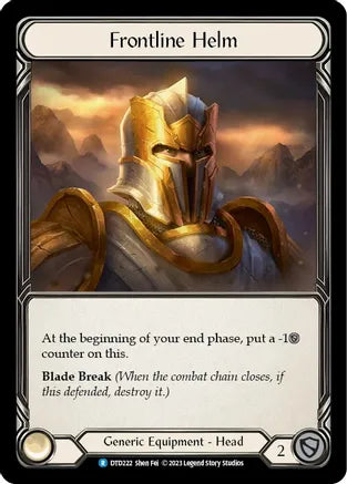 Frontline Helm (Cold Foil)