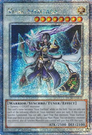 Visas Amritara (Quarter Century Secret Rare) (DUNE-EN039) - Duelist Nexus 1st Edition
