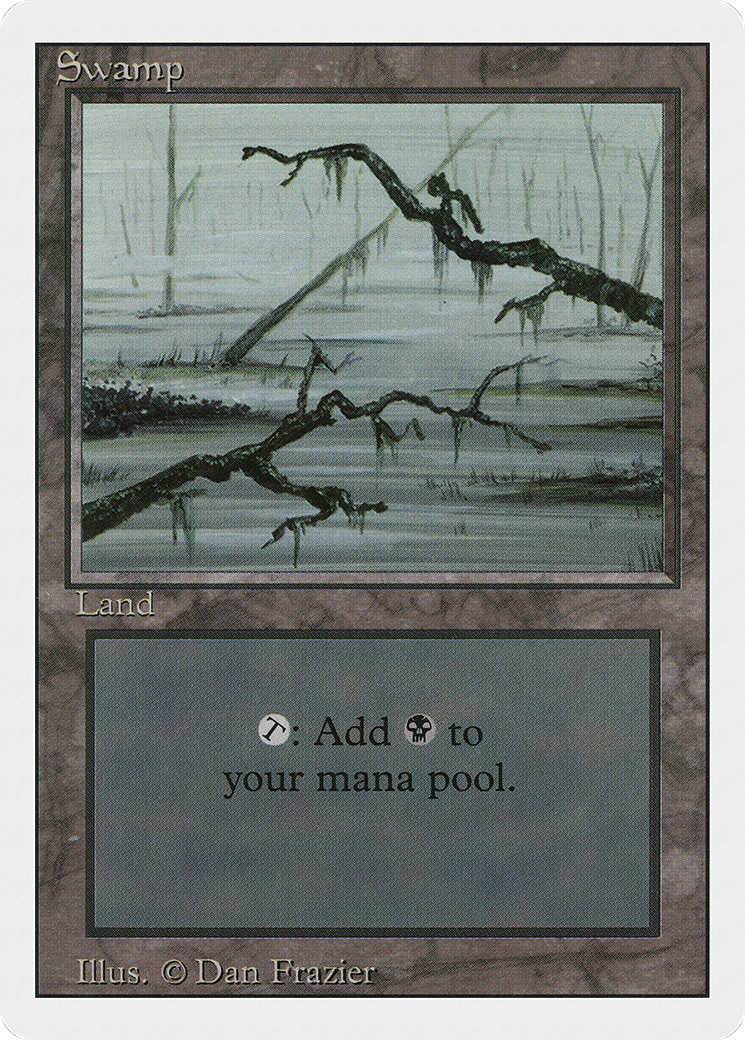 Swamp (3ED-300) - Revised Edition