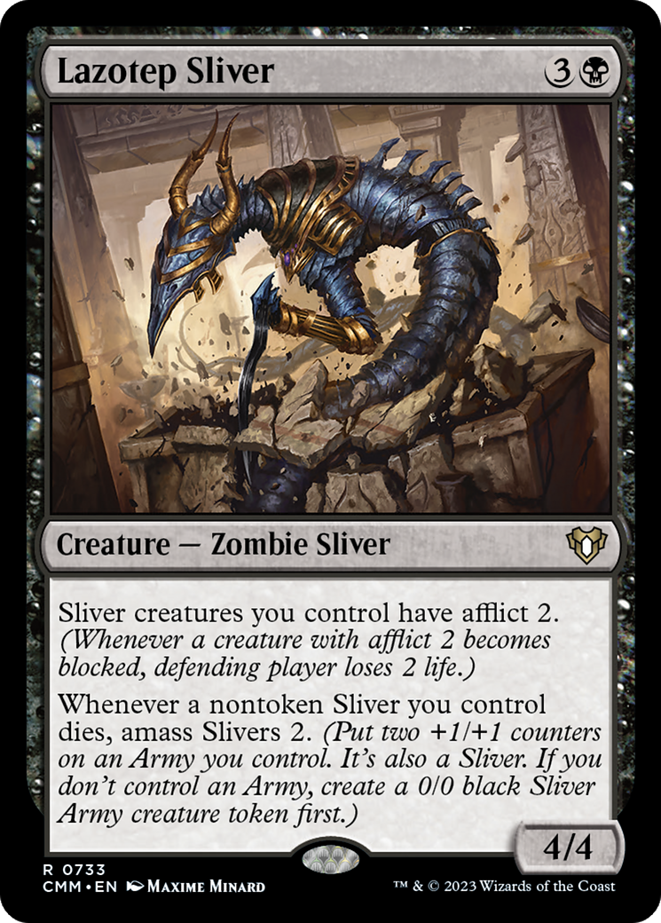 Lazotep Sliver (CMM-733) - Commander Masters