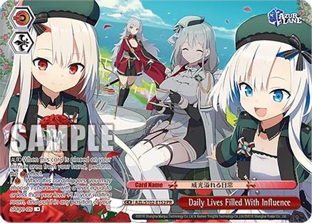 Daily Lives Filled With Influence (PR) (AZL/S102-E152 PR) - Azur Lane
