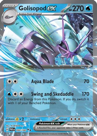 Golisopod ex - 050/182 50 - SV04 Paradox Rift Holofoil