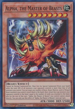 Alpha, The Master of Beasts