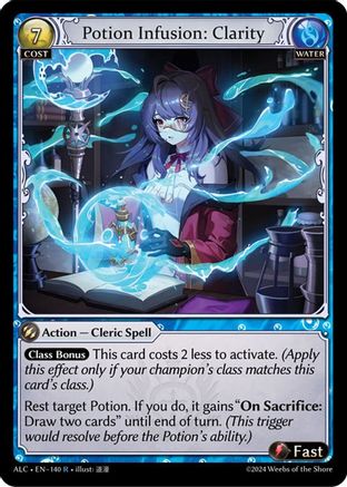 Potion Infusion: Clarity (140) - Alchemical Revolution Foil
