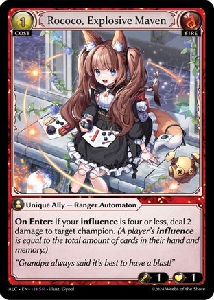 Rococo, Explosive Maven (118) - Alchemical Revolution Foil