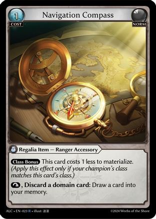Navigation Compass (023) - Alchemical Revolution Foil