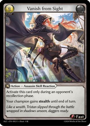 Vanish from Sight (092) - Alchemical Revolution Foil