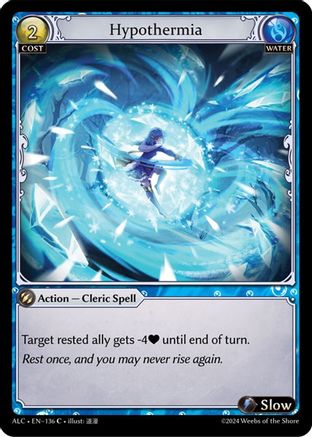 Hypothermia (136) - Alchemical Revolution Foil