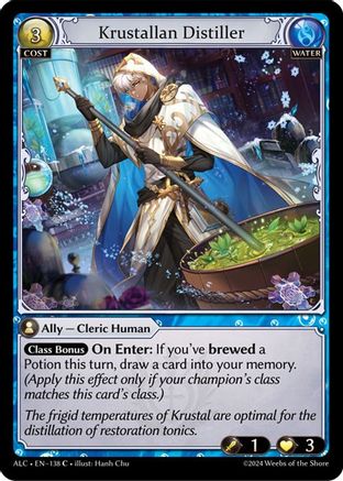 Krustallan Distiller (138) - Alchemical Revolution